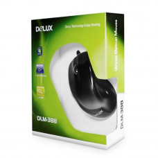 Мышь, Delux, DLM-388OUB, 3D, Оптическая 800dpi, USB, Чёрный