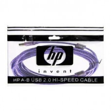 Интерфейсный кабель, HP Original, A-B 5 м., Hi-Speed USB 2.0, Ферритовые кольца защиты, Работают со всеми принтерами и