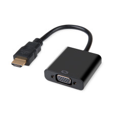 Переходник, iPower, HDVGAB, HDMI на VGA, Чёрный