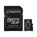 Карта памяти MicroSD 64GB Class 10 UHS-I Kingston SDCS2/64GBSP