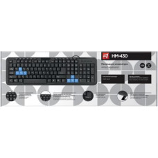 Клавиатура проводная Defender OfficeMate HM-430 RU черный
