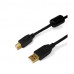 Интерфейсный кабель, SHIP, SH7013-1.5B, A-B, Hi-Speed USB 2.0, 30В, Чёрный, Блистер, Контакты с золотым напылением, 1.5 