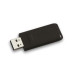 USB-накопитель, Verbatim, 49328, 128GB, USB 2.0, Чёрный