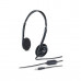 Гарнитура, Genius, HS-M200C, SINGLE, Тип крепления: Дуговые, Подключение 3,5 MiniJack, Длина кабеля 1,8 м, Чёрный