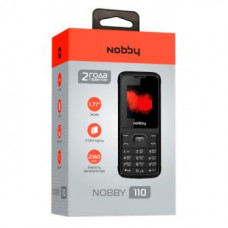Мобильный телефон Nobby 110 красно-чёрный