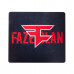 Коврик для компьютерной мыши, X-game, Faze Clan, 400 x 450 x 4mm, Резиновая основа, Тканевая поверхность, Склеивание, Гл