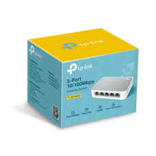 Коммутатор, TP-Link, TL-SF1005D, Миниатюрный, 5 портов 10/100M RJ45, Корпус пластик