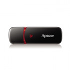 USB-накопитель, Apacer, AH333, AP64GAH333B-1, 64GB, USB 2.0, Чёрный