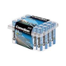 Батарейка, CAMELION, LR03-PB24DG, Digi Alkaline, AAA, 1.5V, 1200 mAh, 24 шт. в пластиковом кейсе