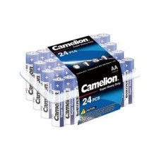Батарейка, CAMELION, R6P-PB24B, Super Heavy Duty, AA, 1.5V, 1220 mAh, 24 шт. в упак.