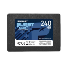 Твердотельный накопитель SSD, Patriot, Burst Elite PBE240GS25SSDR, 240 GB, SATA, 450/320 Мб/с