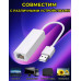 Переходник для сетевого кабеля интернет Ethernet USB - LAN